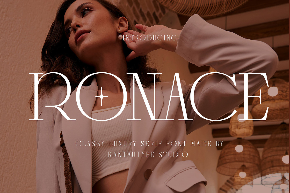 Ronace Classy Luxury Serif Font, a Font by RantautypeStudio (Photo 1 of 17)