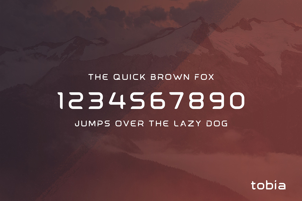 Tobia | Modern Sans-Serif Typeface preview 4