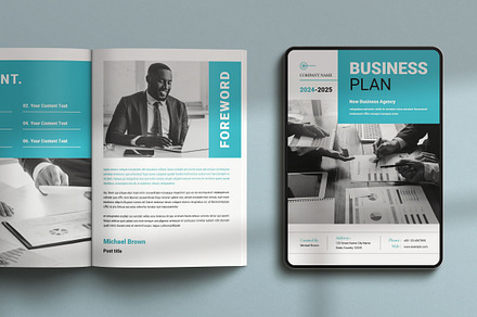 Business Plan Brochure Template