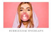 Bubblegum Overlays PNGs, a Layer Style Add-On by Wild Honey Design Co. (Thumbnail 1 of 3)