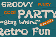 Melloby - Quirky Display Typeface, a Sans Serif Font by Mockmenot (Thumbnail 4 of 7)