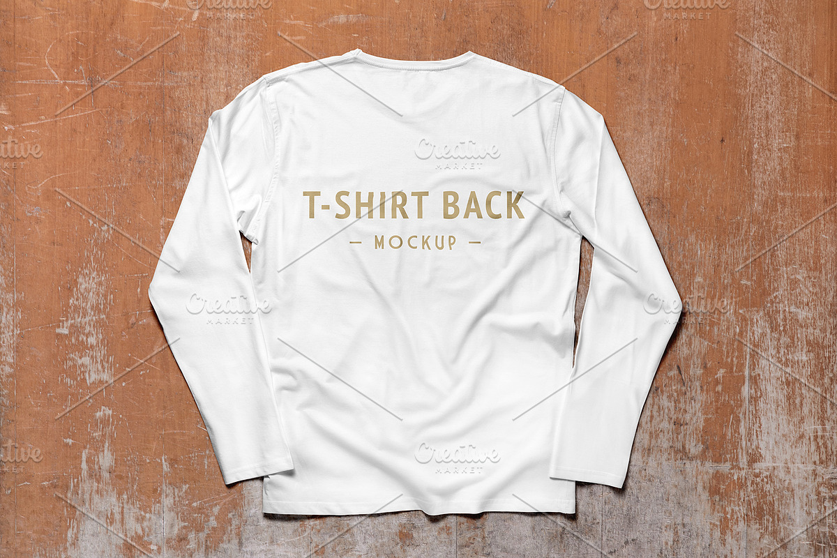 Long Sleeve T-Shirt Mockups PSD, a Hoody Mockup by mwsart (Photo 2 of 2)