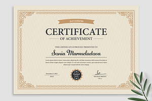 Modern Certificate Of Appreciation