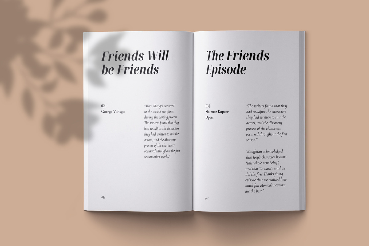 Quote Pocketbook Template, a Stationery Template by Meknya (Photo 7 of 13)