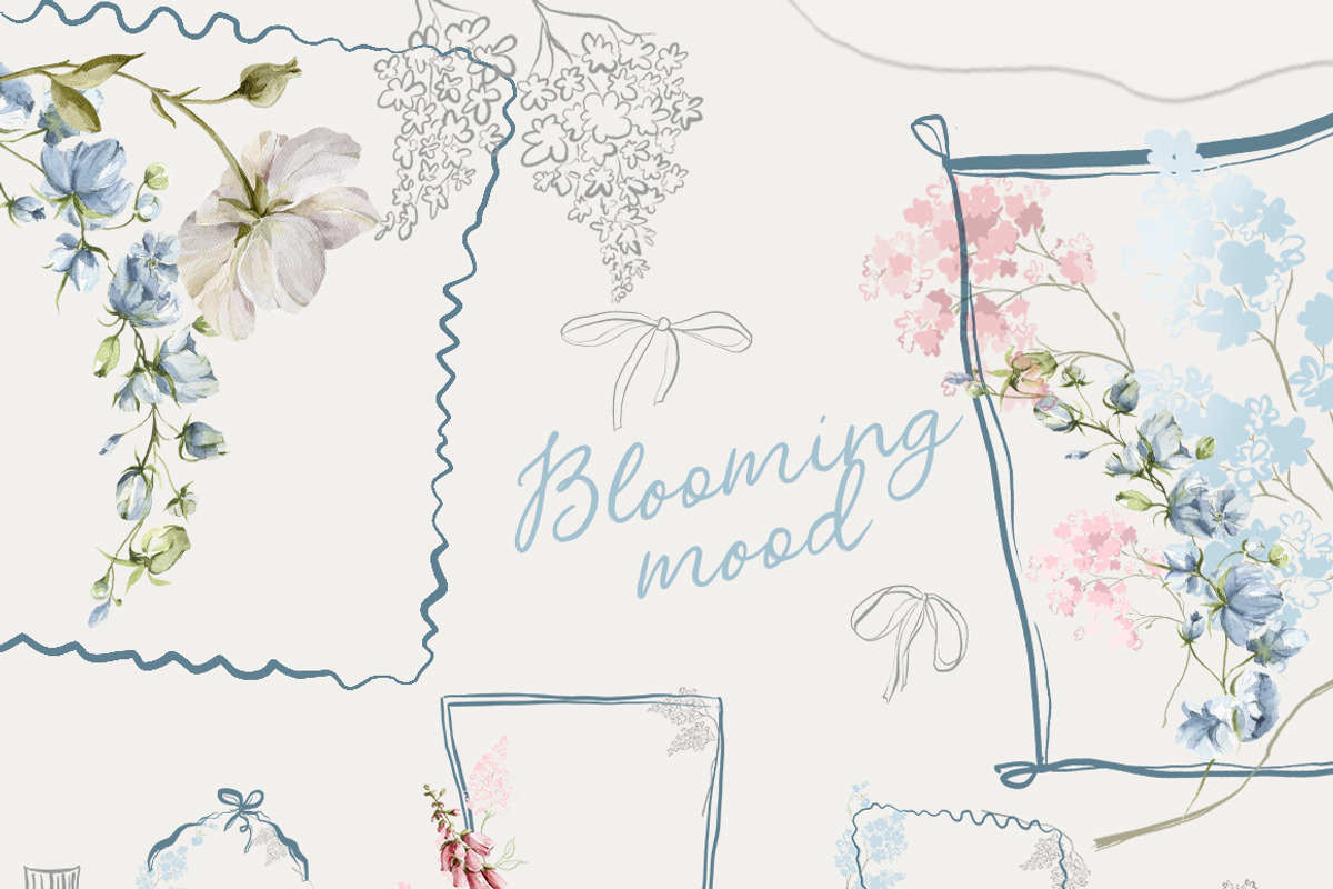 Blossom mood Floral illustration, an Object Illustration by 60secondsArt (Photo 7 of 10)