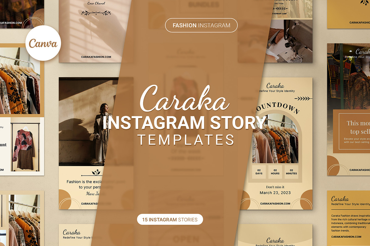 Fashion Canva Instagram Story, a Social Media Template by prajapixels (Photo 1 of 6)