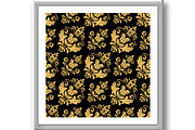 Seamless Oriental Vector Background, a Decorative Illustration by FineArtStudio (Thumbnail 3 of 3)
