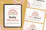 Baby Shower Canva Invitation, a Design Template by TemplateCastleStore (Thumbnail 5 of 6)
