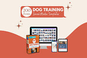 200 Dog Training Canva Templates, a Social Media Template by Viral Content Design (Thumbnail 7 of 7)