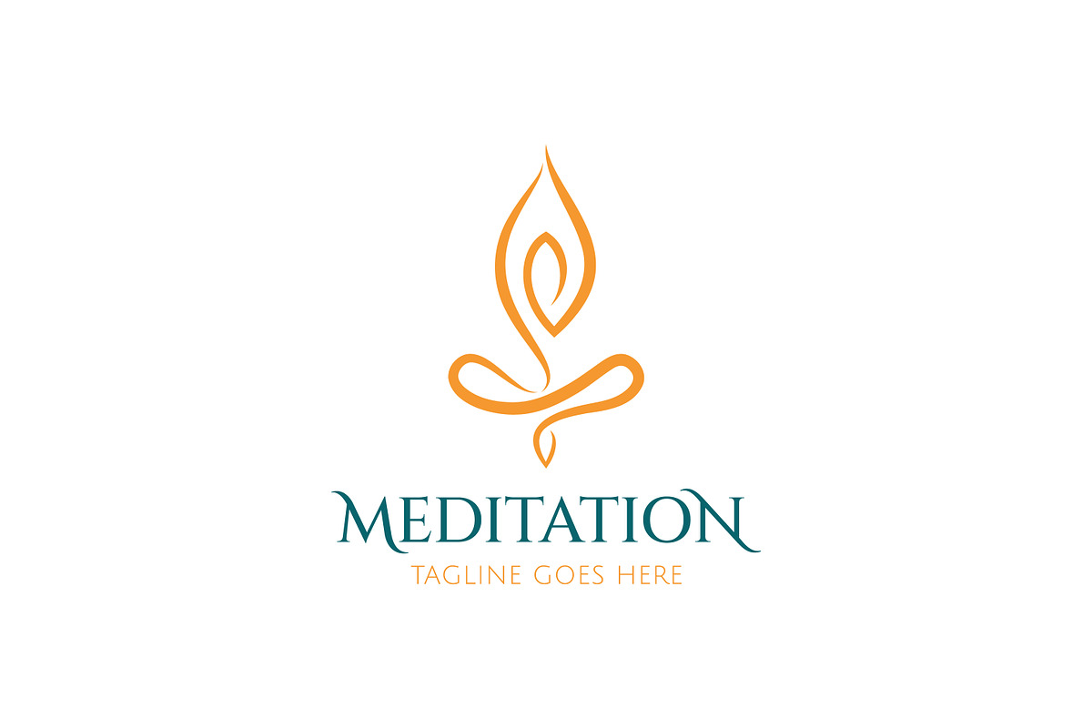 Simply Yoga Pilates Meditation Logo, a Branding & Logo Template by Signatoro (Photo 2 of 3)