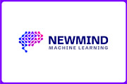 New Mind - Artificial Brain AI Logo, a Templates & Theme by Suhandi (Thumbnail 3 of 4)