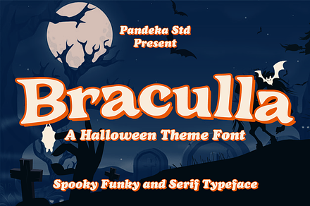Braculla - A Halloween Serif