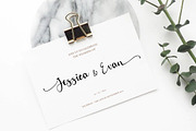 Secillia font, a Script Font by Burhan Afif (Thumbnail 3 of 9)
