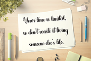 Daddy | Script Font, a Handwritten Font by Scratchones (Thumbnail 5 of 9)