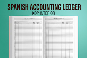 Spanish Accounting Ledger Interior