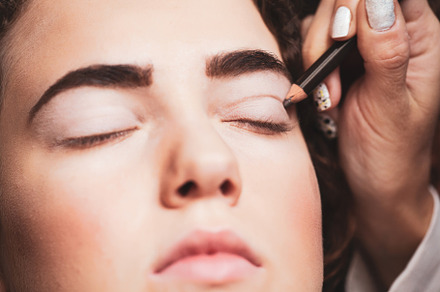 The work of a professional makeup featuring makeup, artist, and make, a Person Photo by Rohan Photography