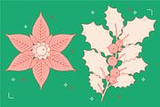 Christmas Decorations Vector, a Decorative Illustration by TheFoodAtlas (Thumbnail 10 of 19)