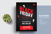 Black Friday Offer Flyer Template, a Flyer Template by Sharifull11 (Thumbnail 1 of 3)