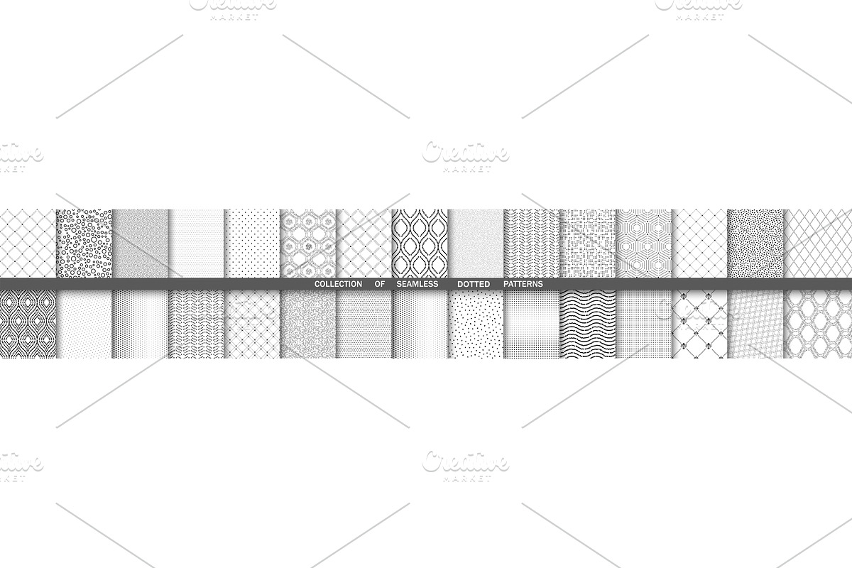 Big Set of Modern Vector Seamless, a Pattern Graphic by FineArtStudio (Photo 1 of 3)