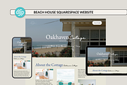 Beach Airbnb Squarespace Website, a Squarespace Template by Preset Pixels (Thumbnail 1 of 6)