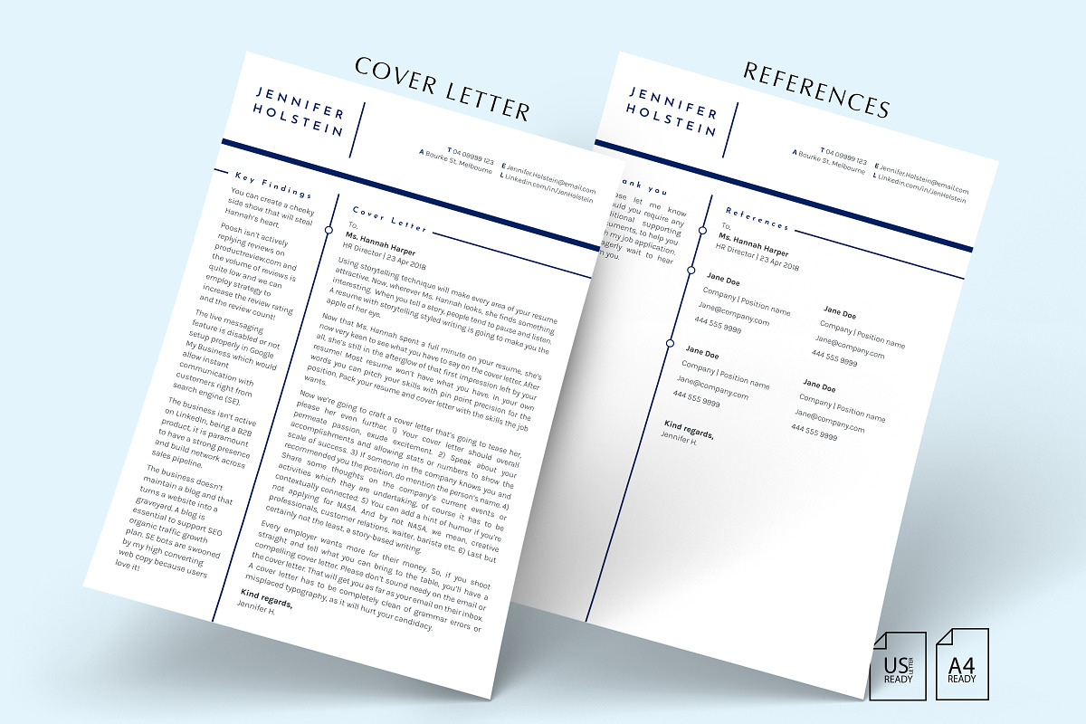 Sales Manager Resume Template, a Resume Template by Career Canvas (Photo 4 of 11)