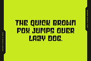 Rolbok - Techno Font, a Sans Serif Font by Iqsiart Studio (Thumbnail 5 of 6)