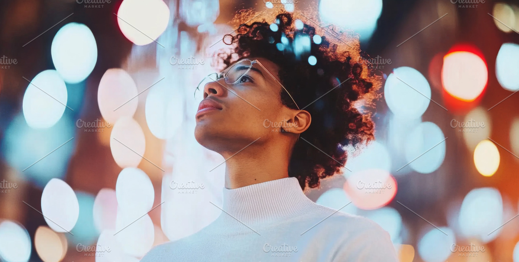 Cinematic shot of a black male in wh, a Photo by Dvoevnore photos