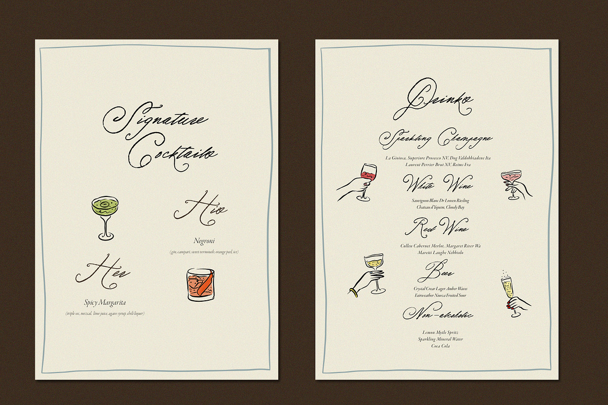 Dolce Vintage| Handwritten Font, a Script Font by Calamar Studio (Photo 15 of 19)