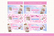 Pink Canva Branding Kit, a Branding & Logo Template by GlamWebDesigns (Thumbnail 7 of 10)