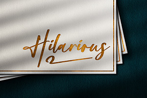 Rollingdoor - Signature Font