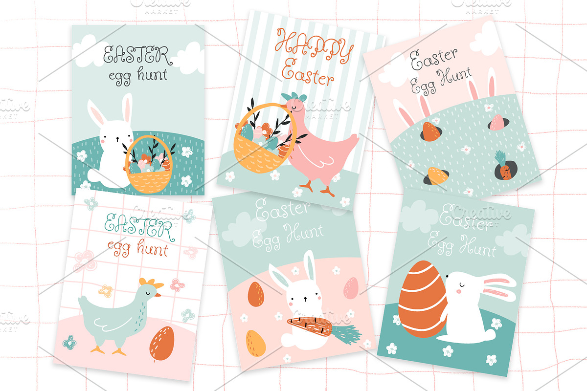 Happy Easter!, a Pattern Graphic by Viktoria Siarova (Photo 3 of 5)
