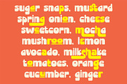 HOLYCRISP – GROOVY PLAYFULL DISPLAY, a Sans Serif Font by Havinkpen (Thumbnail 9 of 16)
