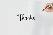 Vintage Handmade | Script Font, a Script Font by Scratchones (Thumbnail 3 of 8)