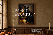 Autumn Vertical Frame Mockup PSD, a Household Mockup by AYAKA Studio Co. (Thumbnail 5 of 6)