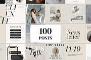 Instagram Aesthetic Canva, a Social Media Template by VeliusCreativeStudio (Thumbnail 3 of 9)