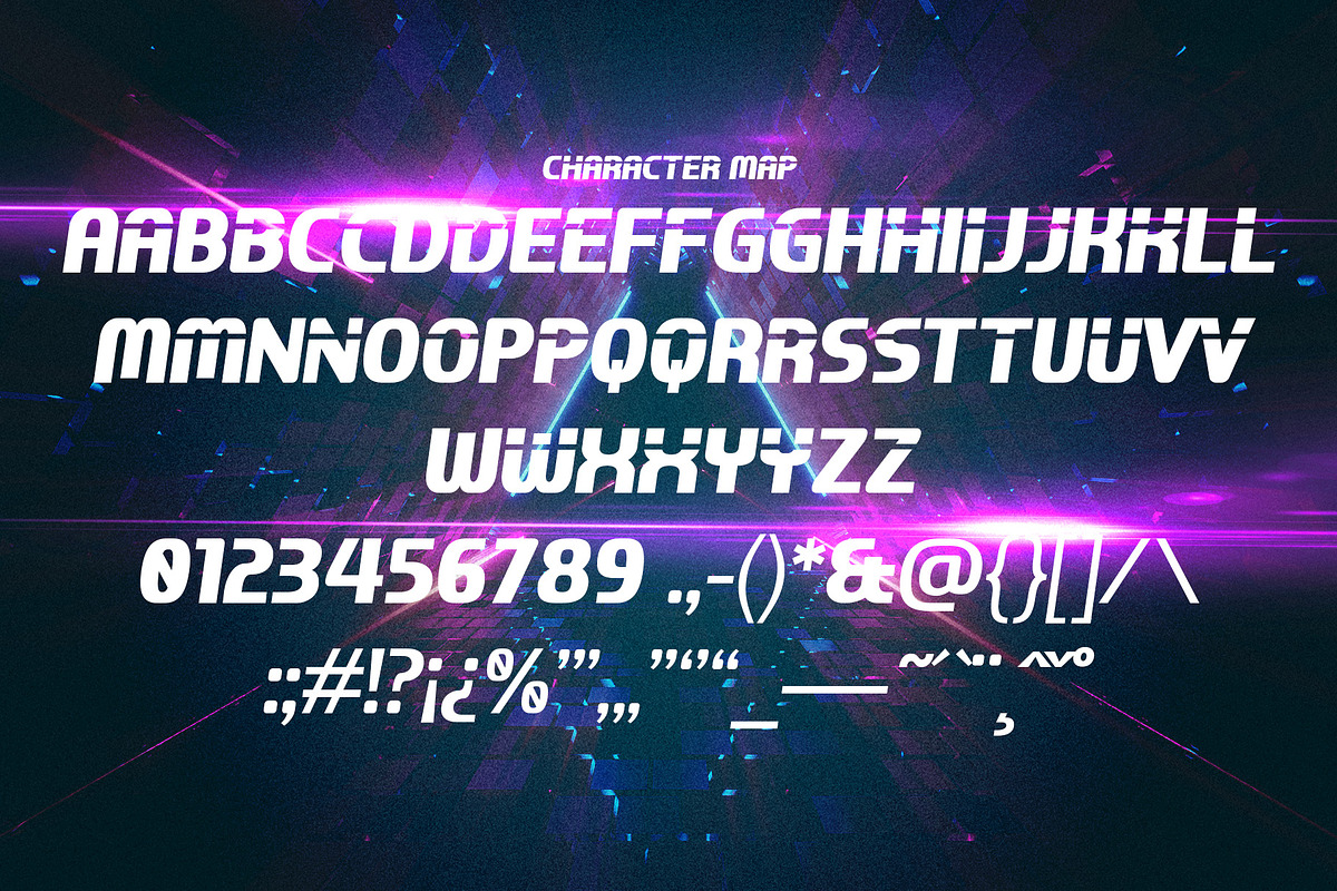 Gilky - Modern Stencil Font, a Sans Serif Font by Drizy (Photo 9 of 10)