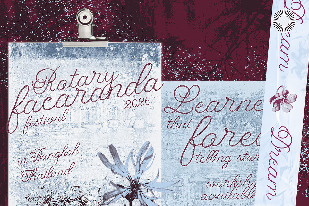 Oh Beads - Beaded Script Font, a Script Font by Setara Langit CreativeStd (Photo 12 of 14)