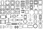 Art Deco/Nouveau Elements AI EPS PNG, a Decorative Illustration by FrankiesDaughtersDesign (Thumbnail 1 of 7)