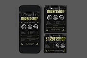 Service List Barbershop Flyer, a Flyer Template by graphicook (Thumbnail 3 of 3)