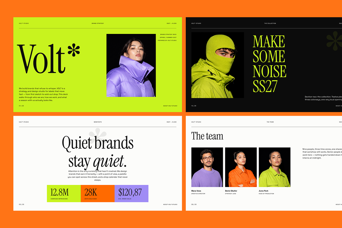Volt* - Canva & PPT 26 Slides, a Presentation Template by xStudio (Photo 2 of 5)