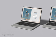 Macbook Mockup Set | 25 PSD files, a Mac Mockup by rahmatmoscae (Thumbnail 23 of 26)