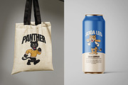 Retro Sports Animal Mascot Vol 3, an Animal Illustration by bazzier_graphik (Thumbnail 5 of 7)