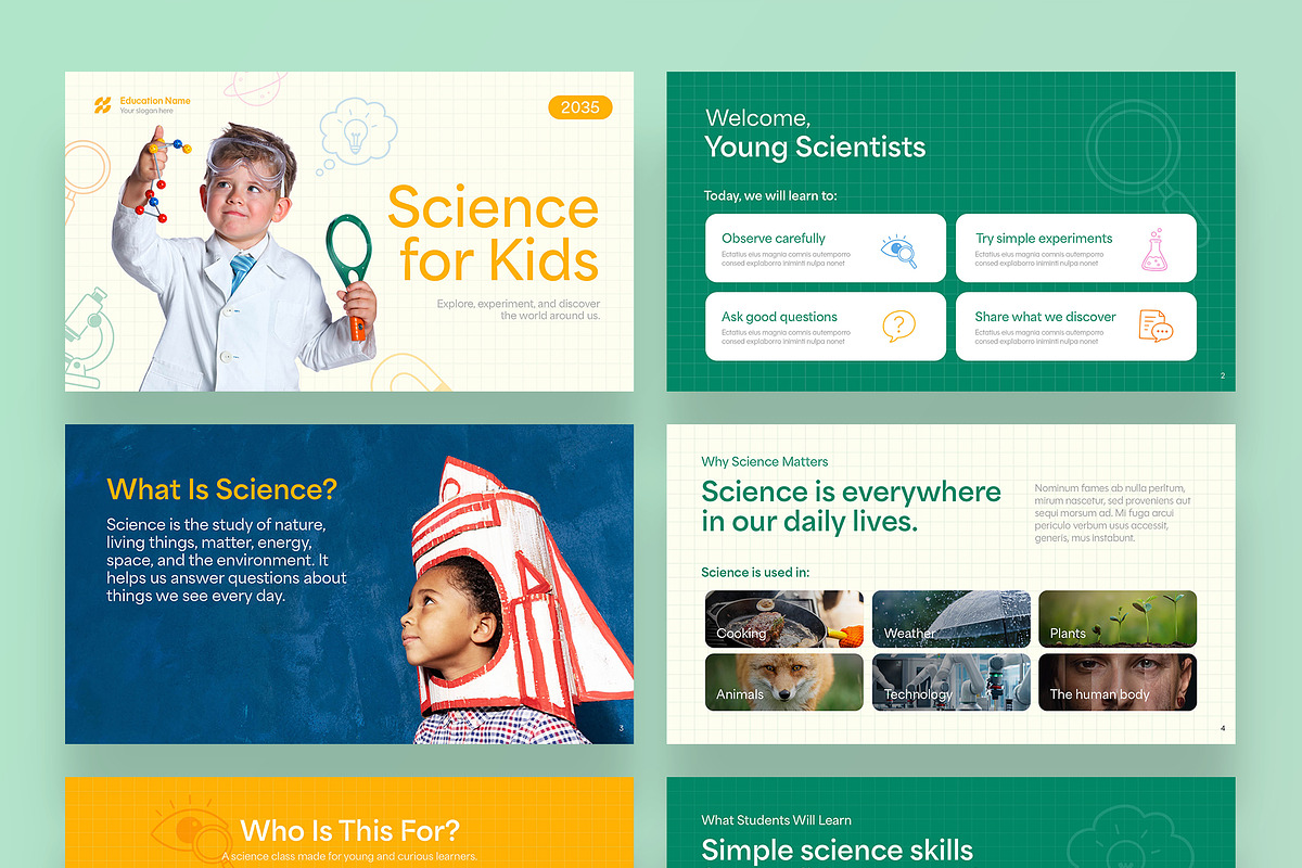 Elem School Education Presentation, a Presentation Template by BrandPacks (Photo 7 of 7)