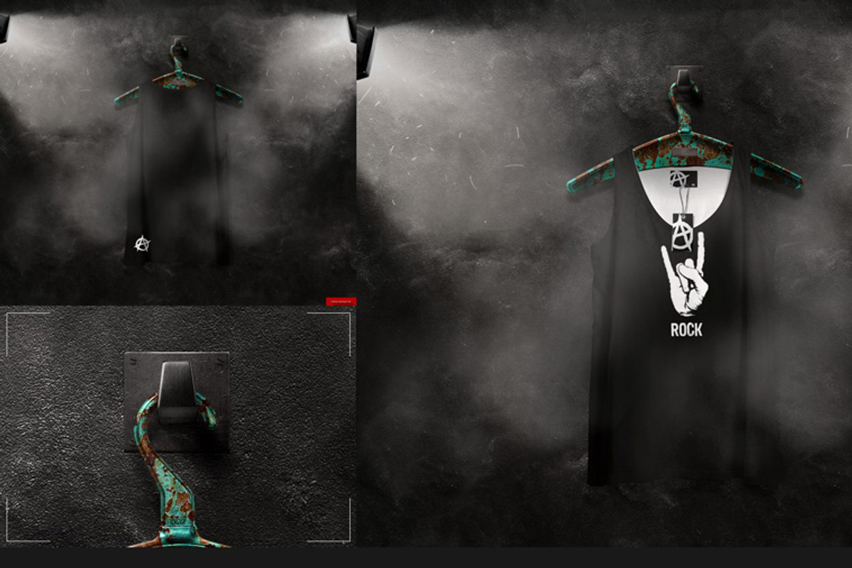 Tank 2nd Type On 5 Stages Mock-up, a Hoody Mockup by Mocca Mockups Store (Photo 20 of 69)