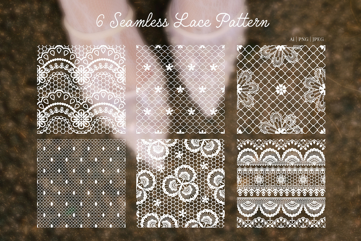 Vector Lace Frames, Doilies, Pattern, an Object Graphic by Essentially Nomadic (Photo 11 of 14)
