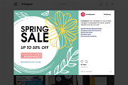 Spring Social Media Templates Pack, a Social Media Template by BrandPacks (Thumbnail 16 of 16)