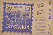 Gladwyn Vintage, a Sans Serif Font by Craft Supply Co. (Thumbnail 3 of 8)