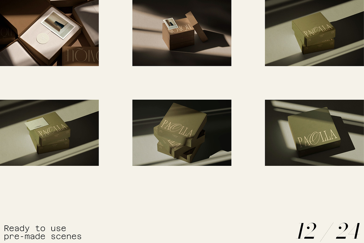Mailing Box and Bag mockups, a Packaging Mockup by Creatoom (Photo 5 of 15)