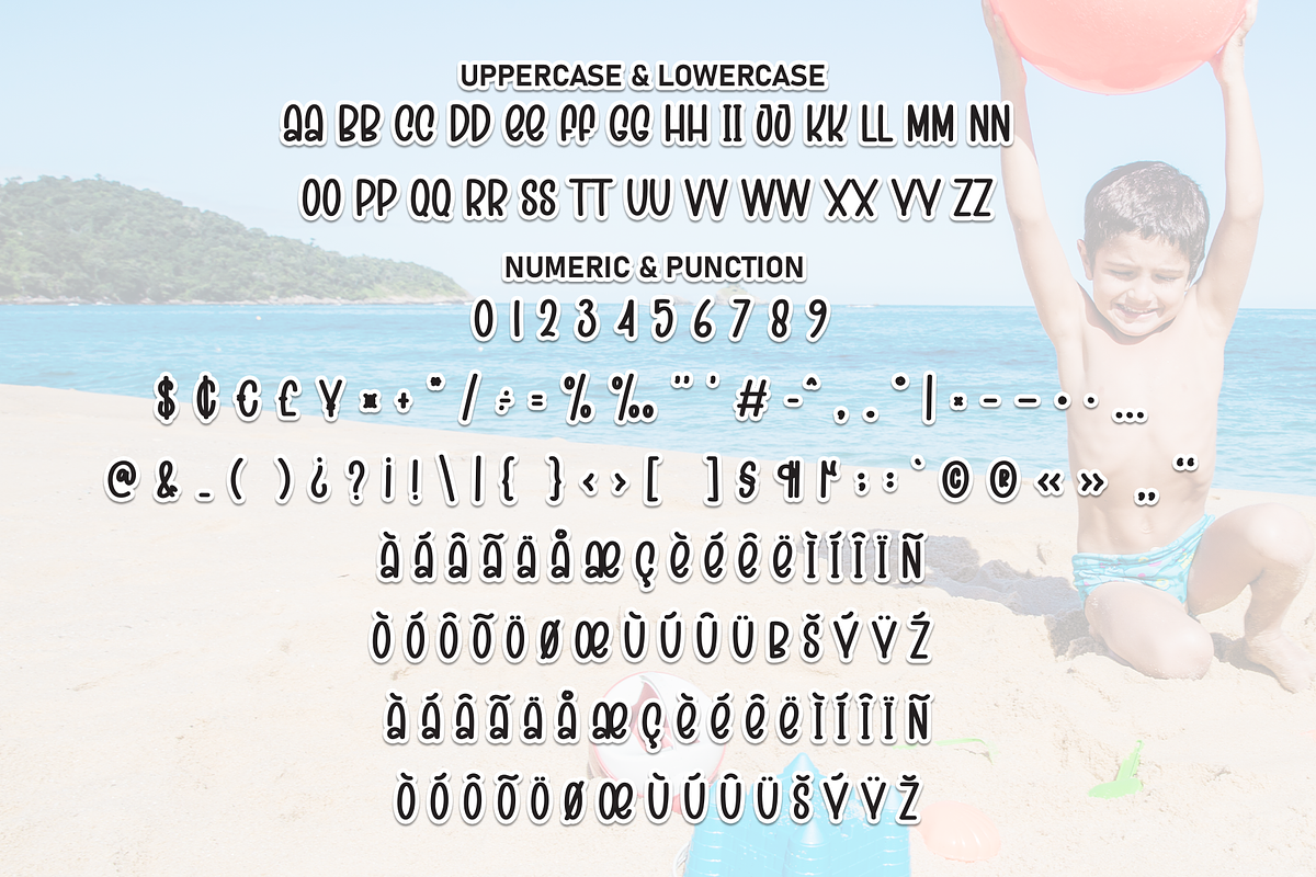 Funny Beach | Script Font, a Script Font by Scratchones (Photo 7 of 8)