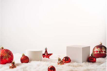 Winter Christmas composition, a Holiday Photo by piter.goskov